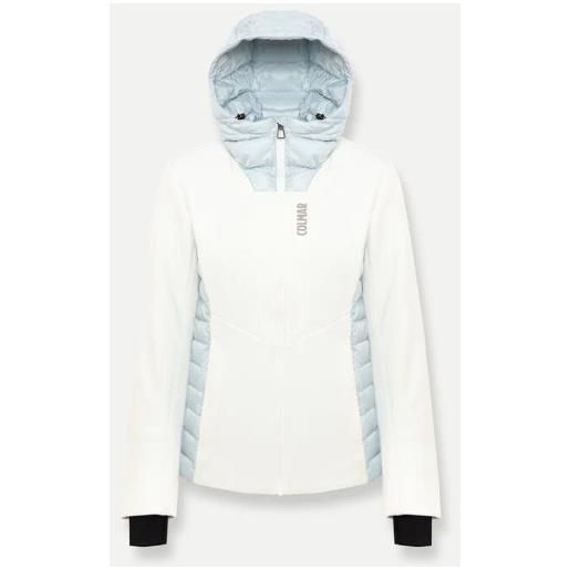Colmar sci modernity giacca sci bianca/ghiaccio softshell/trapunt donna