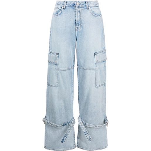 7 For All Mankind jeans cargo arctic 7 For All Mankind x chiara biasi - blu