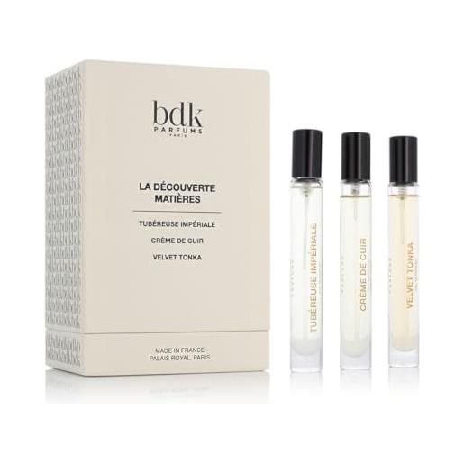 BDK Parfums la decouverte matieres edp mini 3 x 10 ml uni