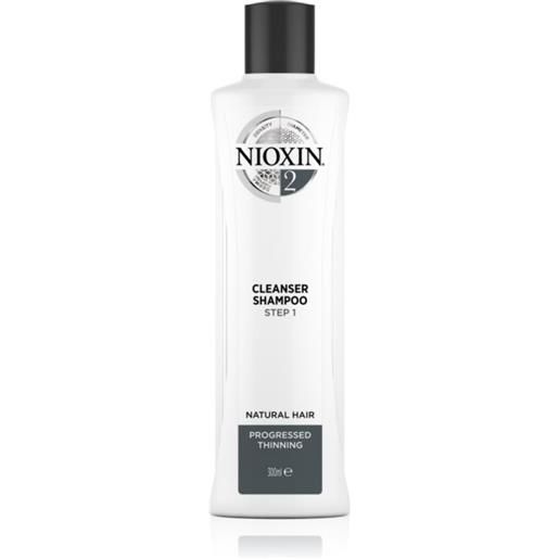 Nioxin system 2 cleanser shampoo 300 ml