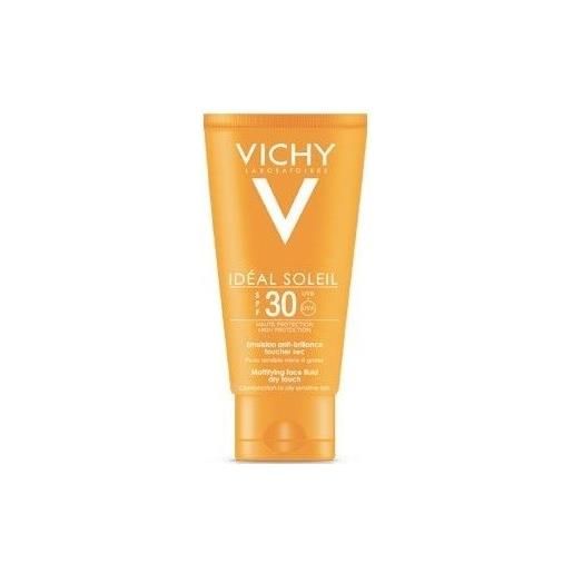 Vichy idéal soleil emulsione anti-lucidità effetto asciutto spf 30 pelle grassa 50 ml