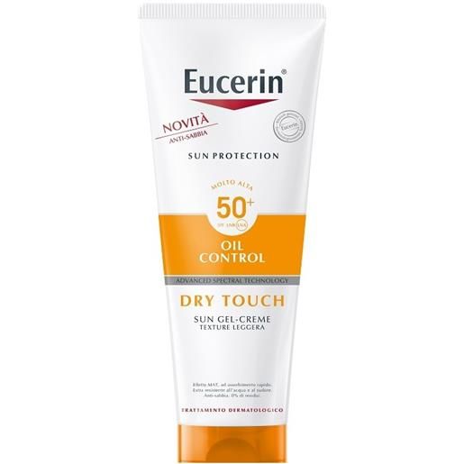 Eucerin sun gel- crema dry touch spf 50 corpo 200 ml