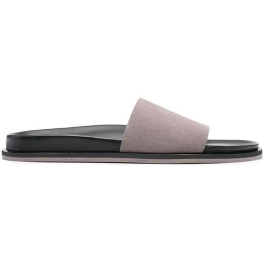 Tagliatore sandali in pelle - grigio