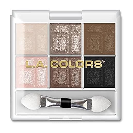 L.A. Colors l. A. Colors. Palette d'ombretti 6 color eyeshadow palette - nude