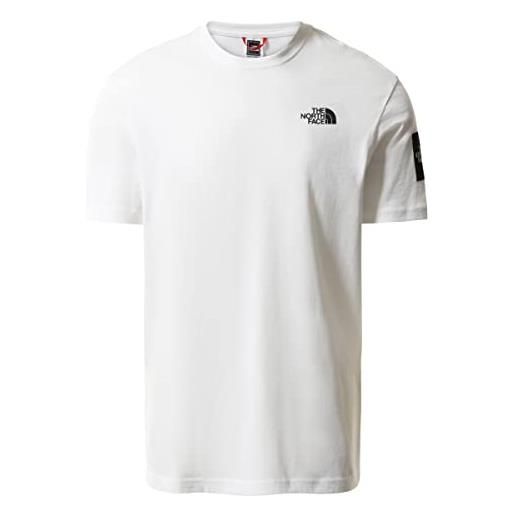 The North Face t-shirt uomo men's black box search & rescue short sleeve tee nf0a55ibfn4