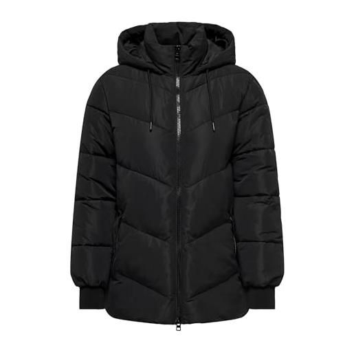 Only puffer coat short puffer jacket black m black m