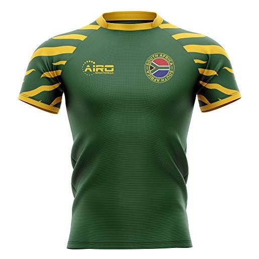 Airosportswear 2022-2023 south africa springboks home concept rugby football soccer t-shirt maglia - kids
