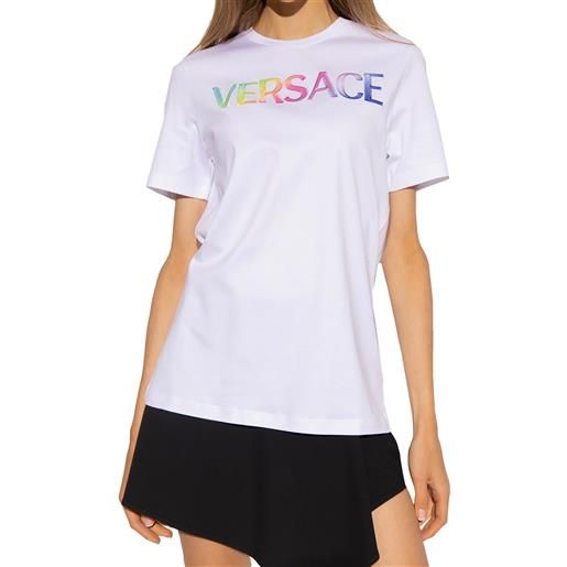 VERSACE maglietta versace in cotone con logo