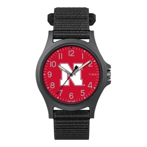 Timex nebraska cornhuskers men's watch adjustable band watch