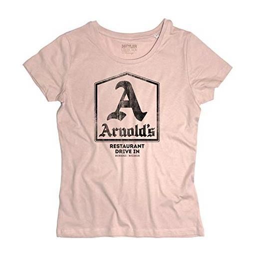 3stylercollection vintage women's t-shirt arnold's inspired by happy days