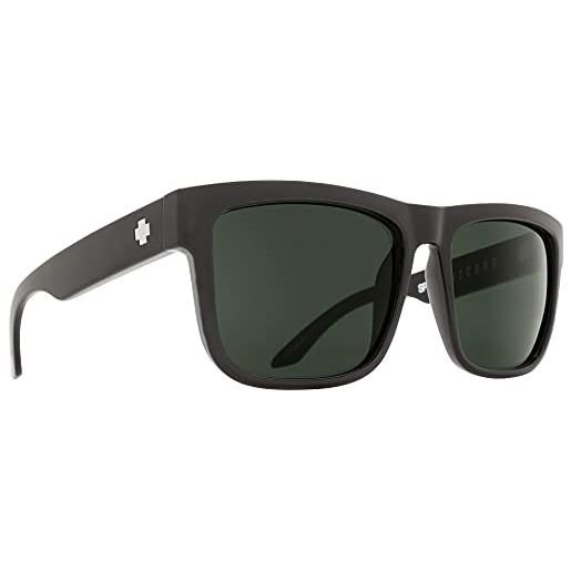 Spy occhiali da sole discord nero black-happy grey green taglia unica