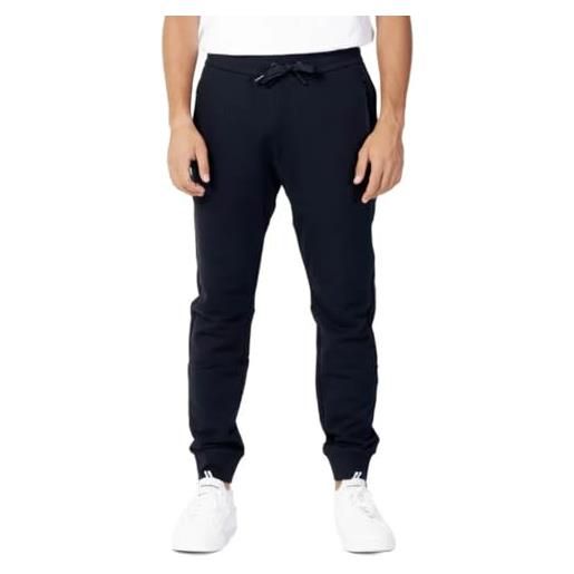 Armani Exchange jogger con coulisse e tasche con zip pantaloni casual, nero, s uomo