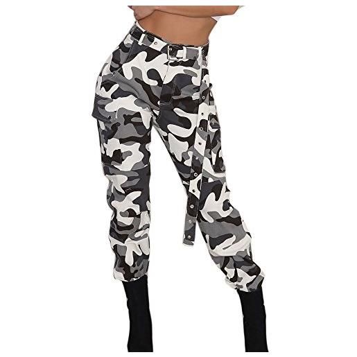 Zilosconcy pantalone sportiva pantaloni combat camouflage pantaloni camo womens cargo pantaloni casuali pantaloni militari