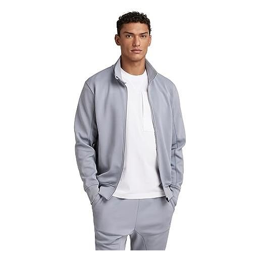 G-STAR RAW men's track jacket sw, grigio (dim grey d23478-d429-3885), xl