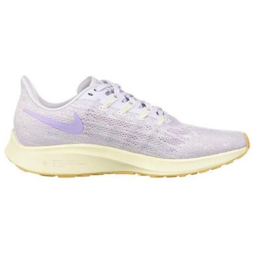 Nike air zoom pegasus 36, running shoe donna, multicolore (pumice/pink quartz/vapste grey 200), 35.5 eu