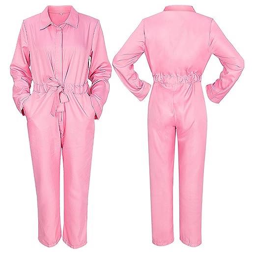 Yanny bar-bie ken movie workout rosa tuta da donna bar-bie cosplay 80s cowgirl discount outfit ken abbigliamento da spiaggia, stile 1, s