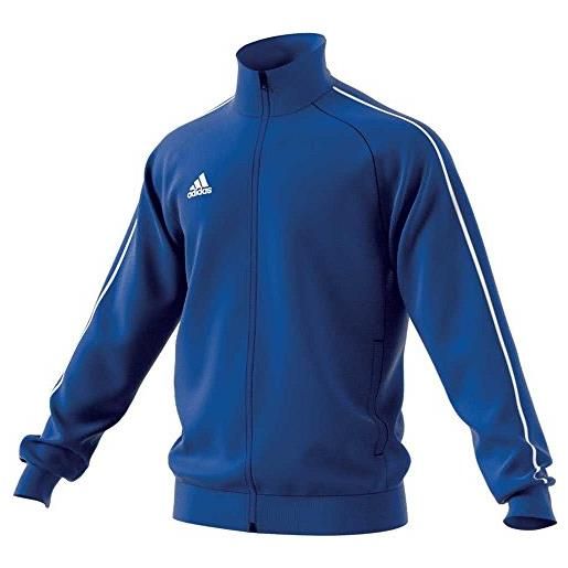 Adidas core18 pre jkt, giacca uomo, blu, 2xl