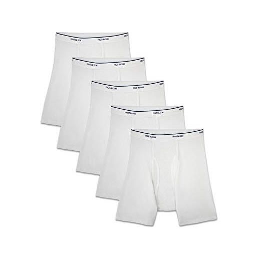 Fruit of the Loom coolzone boxer intimo, bianco, s (pacco da 5) uomo