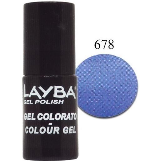 LAYLA layba gel polish - smalto semipermanente n. 678 sky high