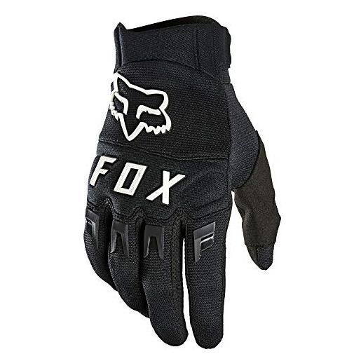 Fox dirtpaw guanti da motocross e mtb, nero/bianco, l