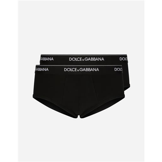 Dolce & Gabbana bi-pack slip brando cotone stretch