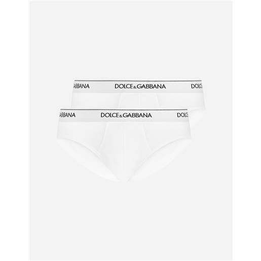 Dolce & Gabbana bi-pack slip medio cotone stretch