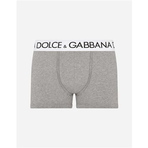 Dolce & Gabbana boxer regular jersey cotone bielastico