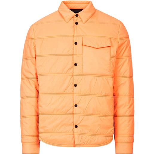 Aztech Mountain giacca-camicia trapuntata - arancione