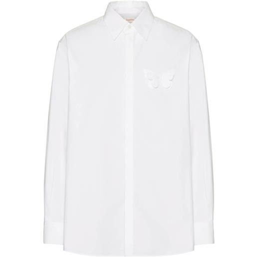 Valentino Garavani camicia con applicazione - bianco