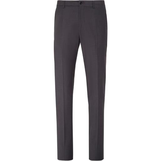 Philipp Plein pantaloni sartoriali con pieghe - nero