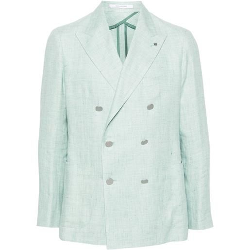 Tagliatore giacca da abito doppiopetto - verde