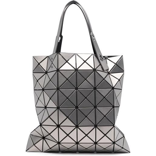 Bao Bao Issey Miyake borsa tote lucent con effetto metallizzato - oro