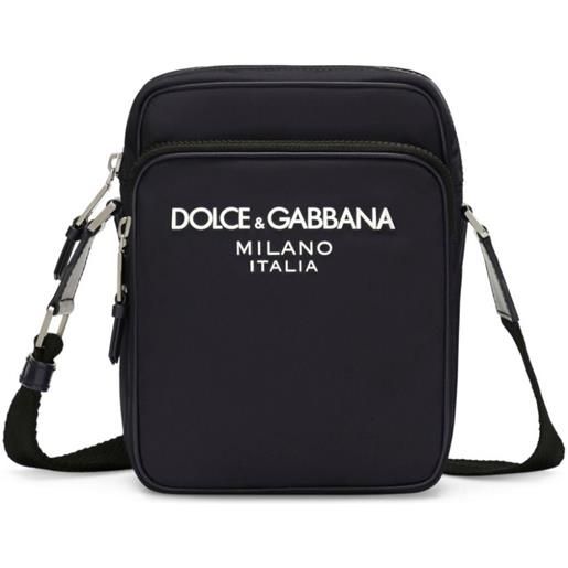 Dolce & Gabbana borsa a spalla con zip - blu