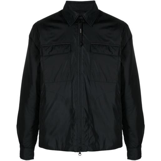 ASPESI giacca leggera compton con zip - nero