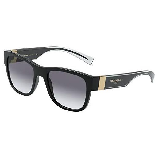 Dolce & Gabbana 0dg6132 occhiali, black, 54 uomo