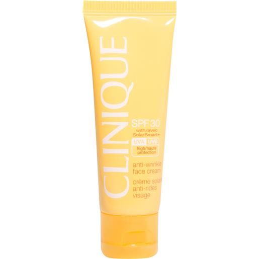 CLINIQUE anti-wrinkle face cream solar. Smart spf30 antirughe viso 50 ml