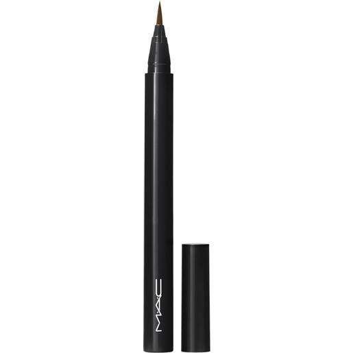 MAC brushstroke 24-hour liner brushbrown eyeliner colore intenso 0,67 gr