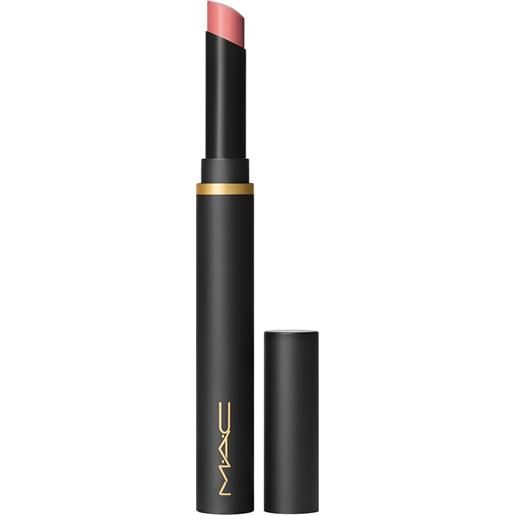 MAC powder kiss velvet blur slim stick peppery pink rossetto 2 gr