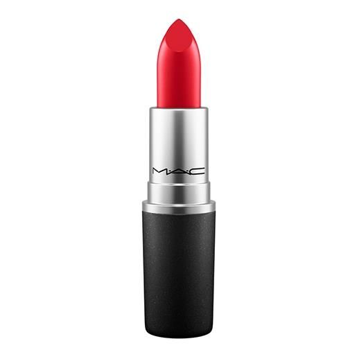 MAC satin lipstick red 44 rossetto cremoso copertura modulabile 3 gr