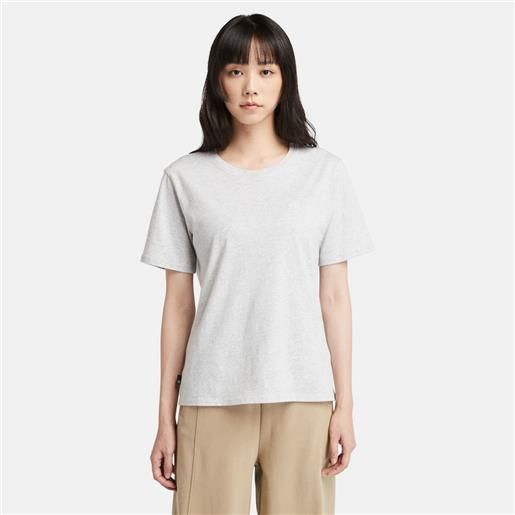 Timberland t-shirt dunstan da donna in grigio grigio