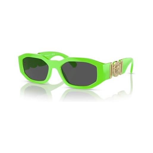 Versace 0ve4361 occhiali, verde, 53/18/140 unisex-adulto