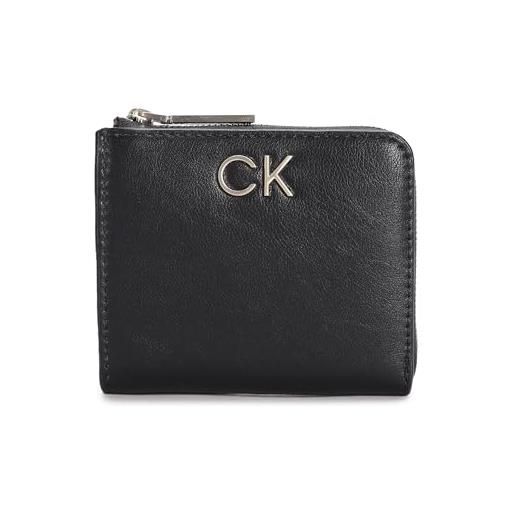 Calvin Klein portafoglio donna piccolo, nero (ck black), taglia unica