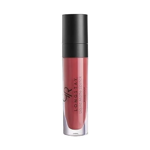 Golden Rose - inchiostro rossetto opaco longstay - colore 19