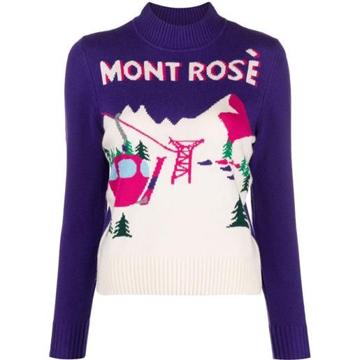 MC2 Saint Barth maglione mont rosè - viola