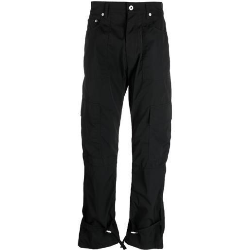 Off-White pantaloni con tasche - nero