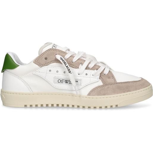 OFF-WHITE sneakers 5,0 in pelle