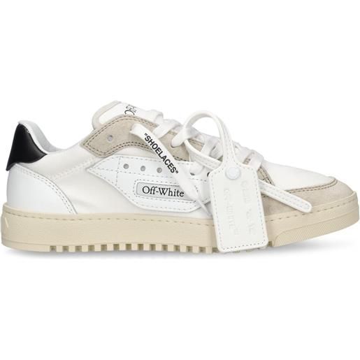 OFF-WHITE sneakers 5,0 in pelle