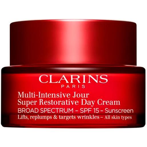 Clarins trattamenti viso multi-intensive day cream spf15