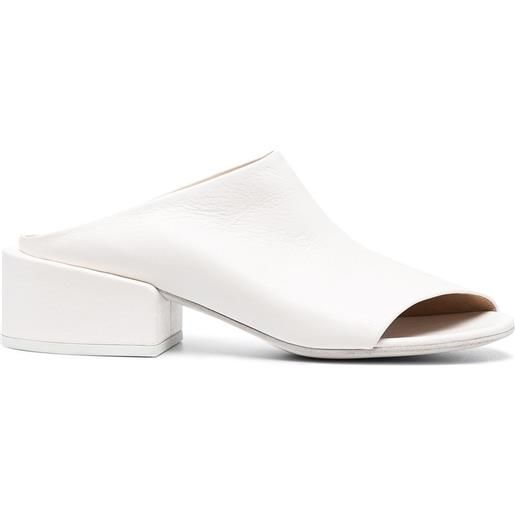 Marsèll sandali con tacco medio - bianco
