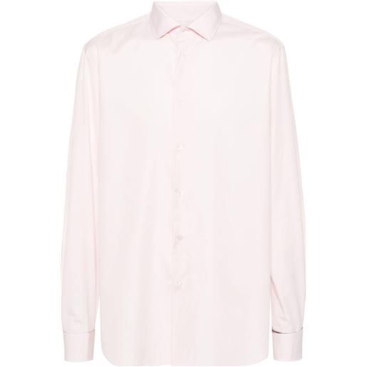 Paul Smith camicia con polsini francesi - rosa